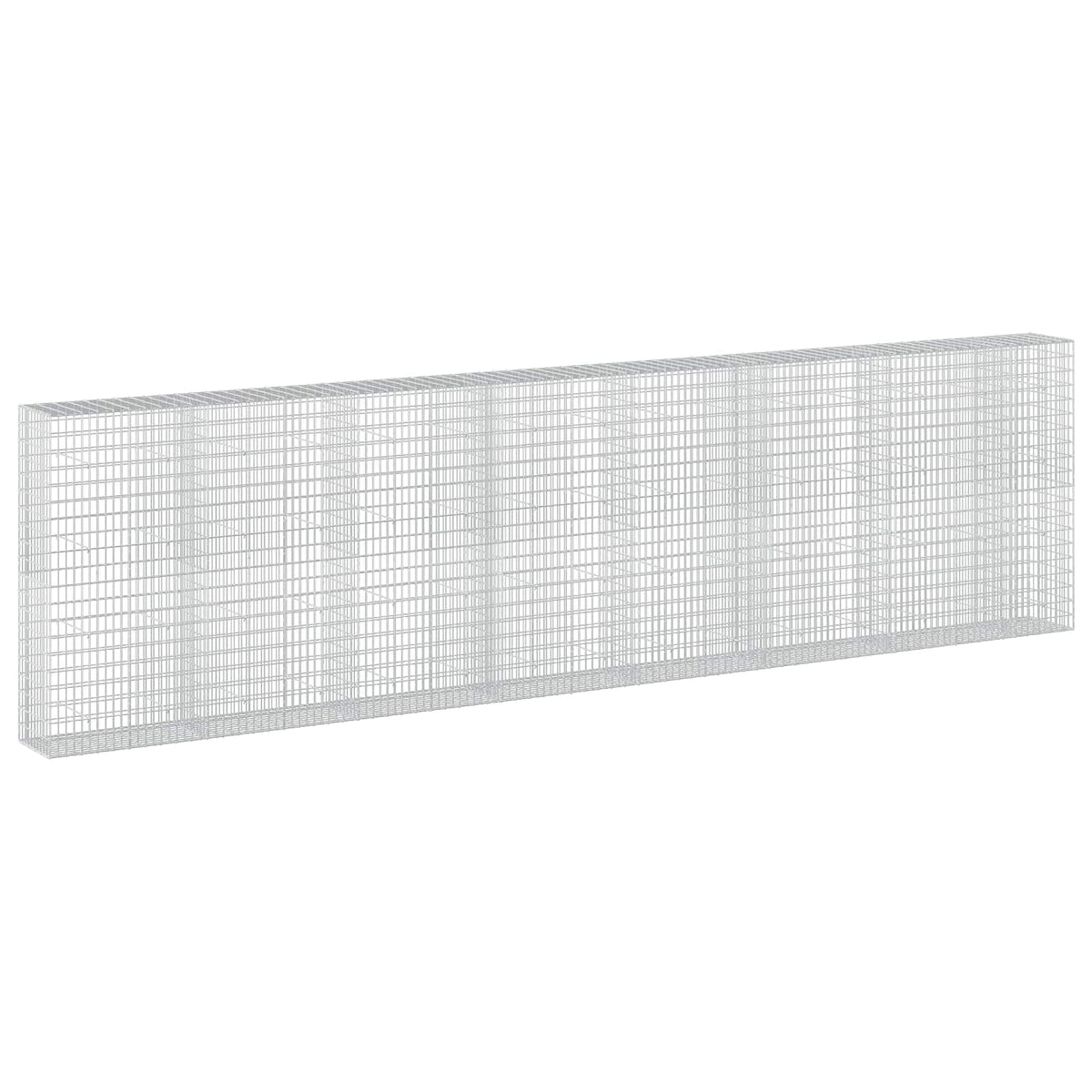 vidaXL Gabion with 5 mm Wire and 5x10 cm Mesh 750x50x200 cm 2
