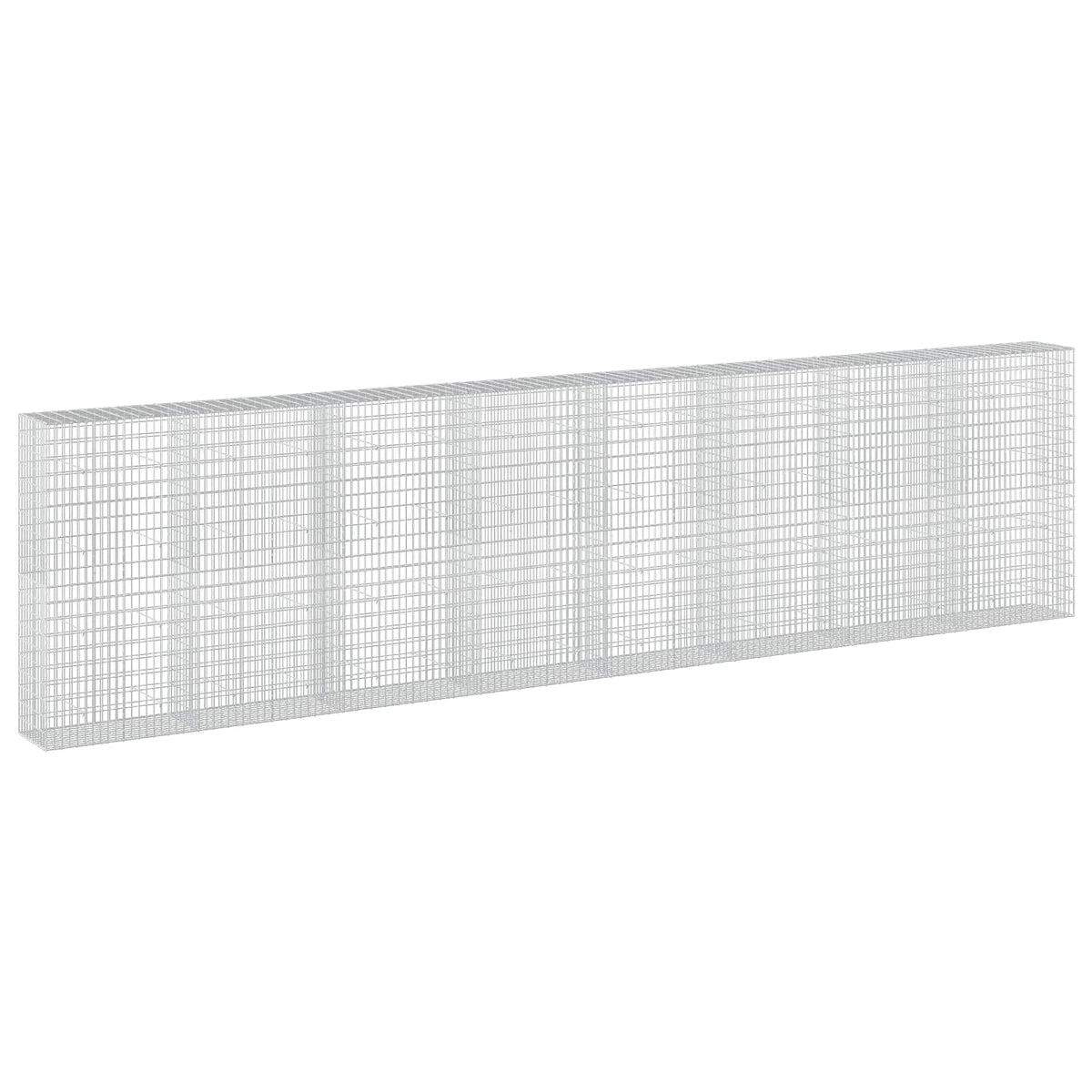 vidaXL Gabion with 5 mm Wire and 5x10 cm Mesh 800x50x200 cm 2