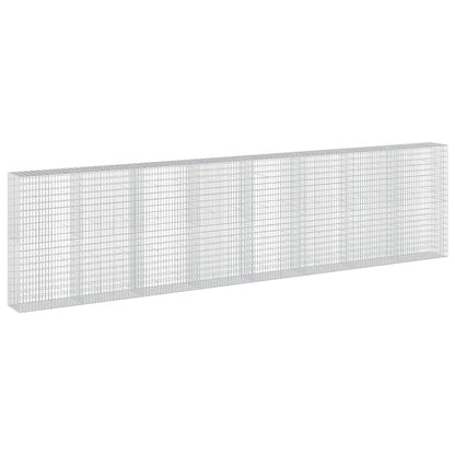 vidaXL Gabion with 5 mm Wire and 5x10 cm Mesh 800x50x200 cm 2