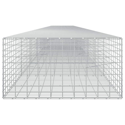 vidaXL Gabion with 5 mm Wire and 5x10 cm Mesh 1000x100x50 cm 4
