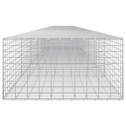 vidaXL Gabion with 5 mm Wire and 5x10 cm Mesh 1150x100x50 cm 4