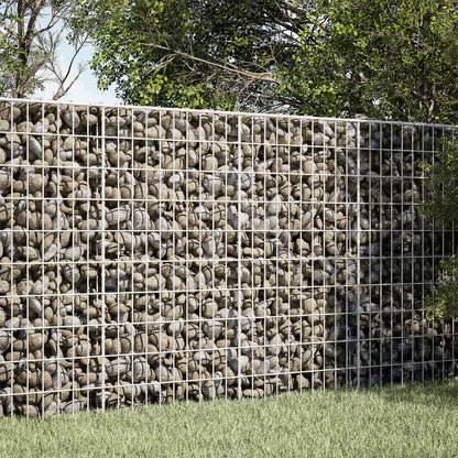 vidaXL Gabion with 5 mm Wire and 5x10 cm Mesh 50x100x100 cm
