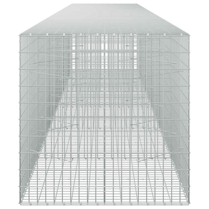 vidaXL Gabion with 5 mm Wire and 5x10 cm Mesh 600x100x100 cm 4
