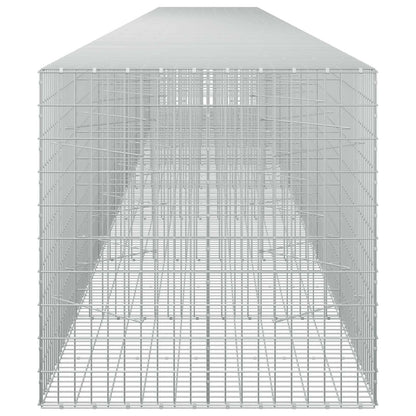 vidaXL Gabion with 5 mm Wire and 5x10 cm Mesh 900x100x100 cm 4