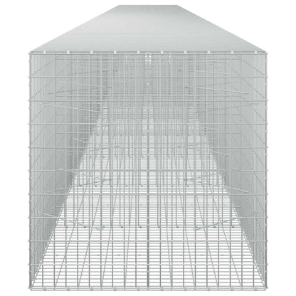 vidaXL Gabion with 5 mm Wire and 5x10 cm Mesh 1150x100x100 cm 4