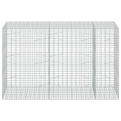 Gabion with 5 mm Wire and 5x10 cm Mesh 50x100x150 cm Height 150 cm Thickness 100 cm 50–1000 cm 250 cm