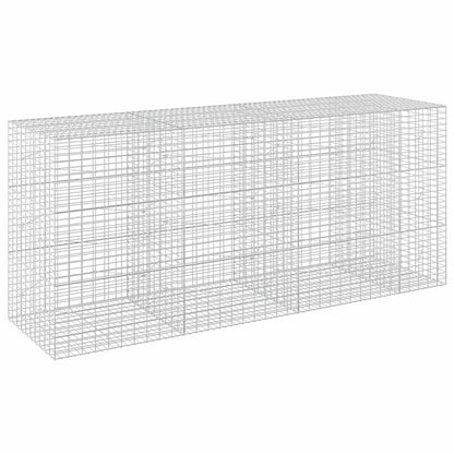 Gabion with 5 mm Wire and 5x10 cm Mesh 50x100x150 cm Height 150 cm Thickness 100 cm 50–1000 cm 350 cm
