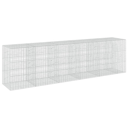vidaXL Gabion with 5 mm Wire and 5x10 cm Mesh 550x100x150 cm 2