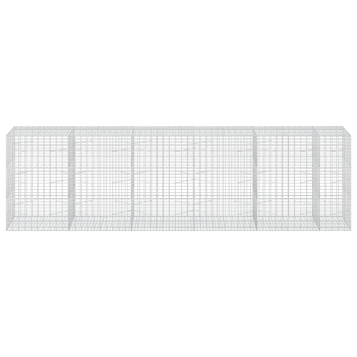 Gabion with 5 mm Wire and 5x10 cm Mesh 50x100x150 cm Height 150 cm Thickness 100 cm 50–1000 cm 550 cm