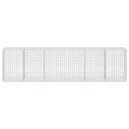 Gabion with 5 mm Wire and 5x10 cm Mesh 50x100x150 cm Height 150 cm Thickness 100 cm 50–1000 cm 600 cm