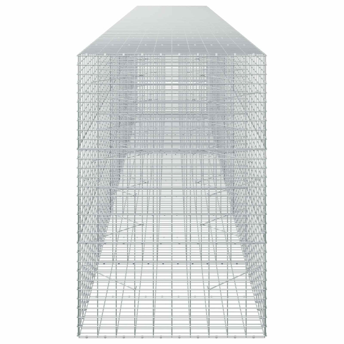 vidaXL Gabion with 5 mm Wire and 5x10 cm Mesh 650x100x150 cm 4