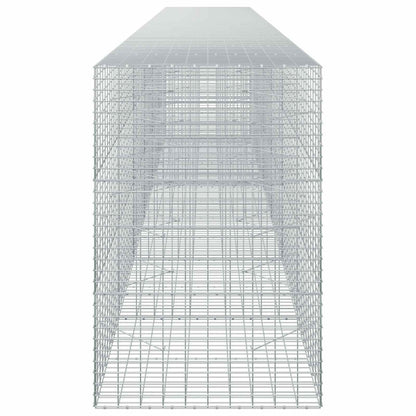 vidaXL Gabion with 5 mm Wire and 5x10 cm Mesh 650x100x150 cm 4