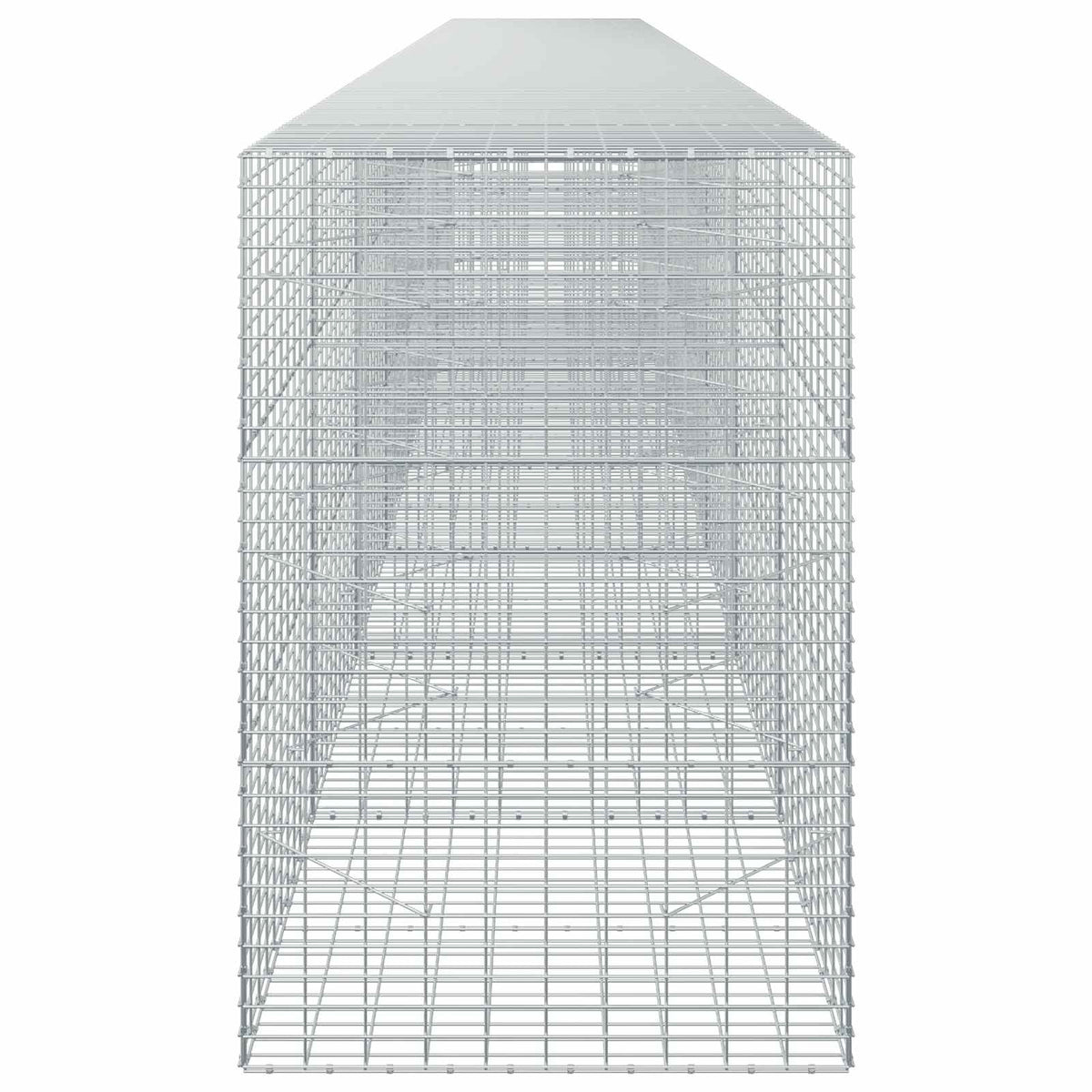 vidaXL Gabion with 5 mm Wire and 5x10 cm Mesh 750x100x150 cm 4