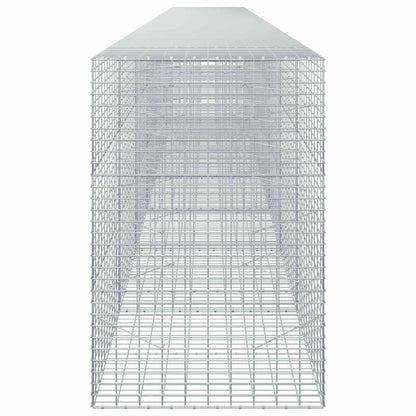vidaXL Gabion with 5 mm Wire and 5x10 cm Mesh 750x100x150 cm 4