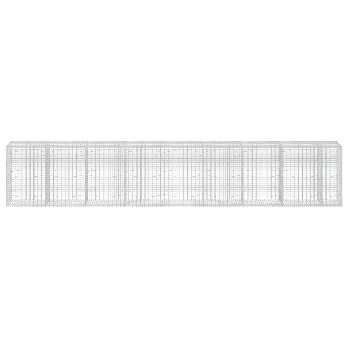 Gabion with 5 mm Wire and 5x10 cm Mesh 50x100x150 cm Height 150 cm Thickness 100 cm 50–1000 cm 850 cm