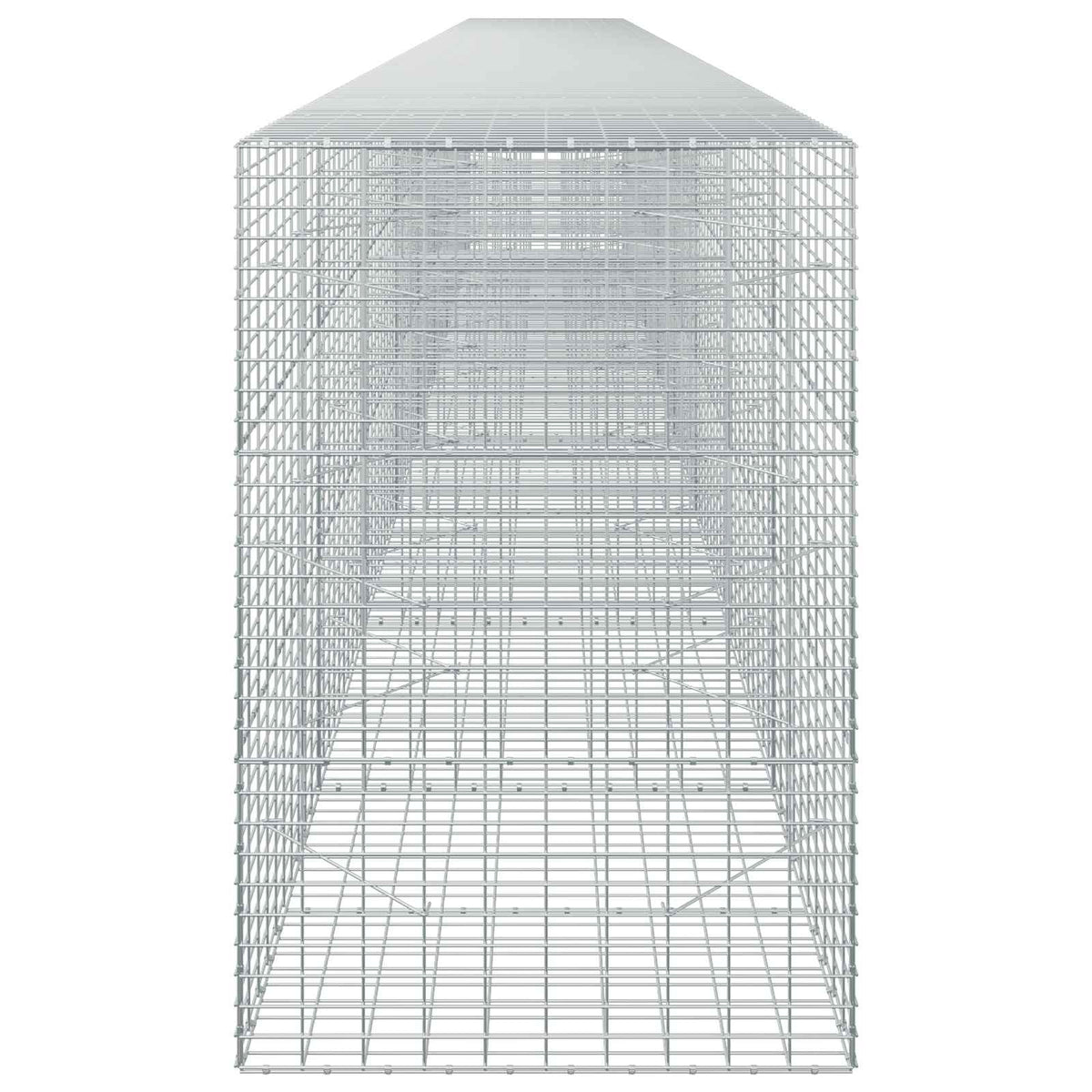 vidaXL Gabion with 5 mm Wire and 5x10 cm Mesh 850x100x150 cm 4