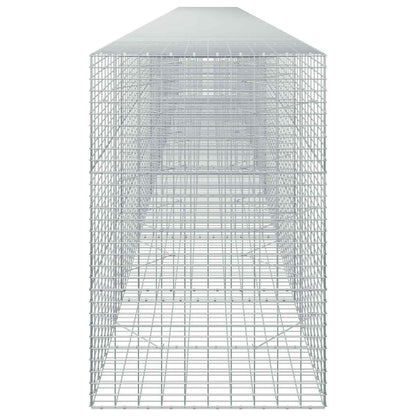 vidaXL Gabion with 5 mm Wire and 5x10 cm Mesh 850x100x150 cm 4