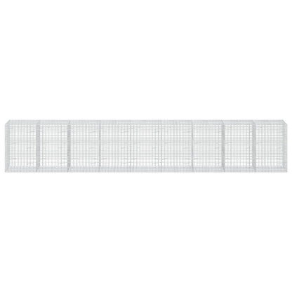 Gabion with 5 mm Wire and 5x10 cm Mesh 50x100x150 cm Height 150 cm Thickness 100 cm 50–1000 cm 900 cm