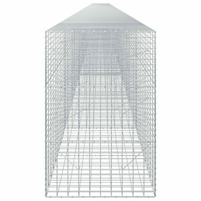 vidaXL Gabion with 5 mm Wire and 5x10 cm Mesh 1050x100x150 cm 4