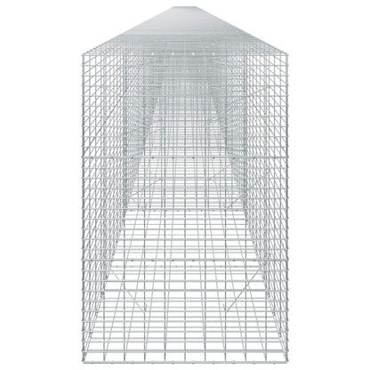 vidaXL Gabion with 5 mm Wire and 5x10 cm Mesh 1150x100x150 cm 4