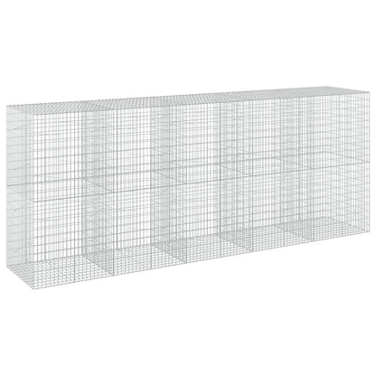 Gabion with 5 mm Wire and 5x10 cm Mesh 50x100x200 cm Height 200 cm Thickness 100 cm 50–1000 cm 500 cm
