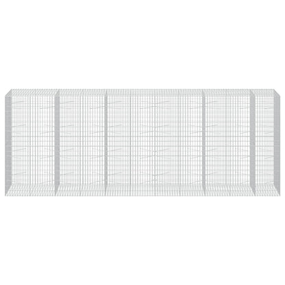 Gabion with 5 mm Wire and 5x10 cm Mesh 50x100x200 cm Height 200 cm Thickness 100 cm 50–1000 cm 550 cm