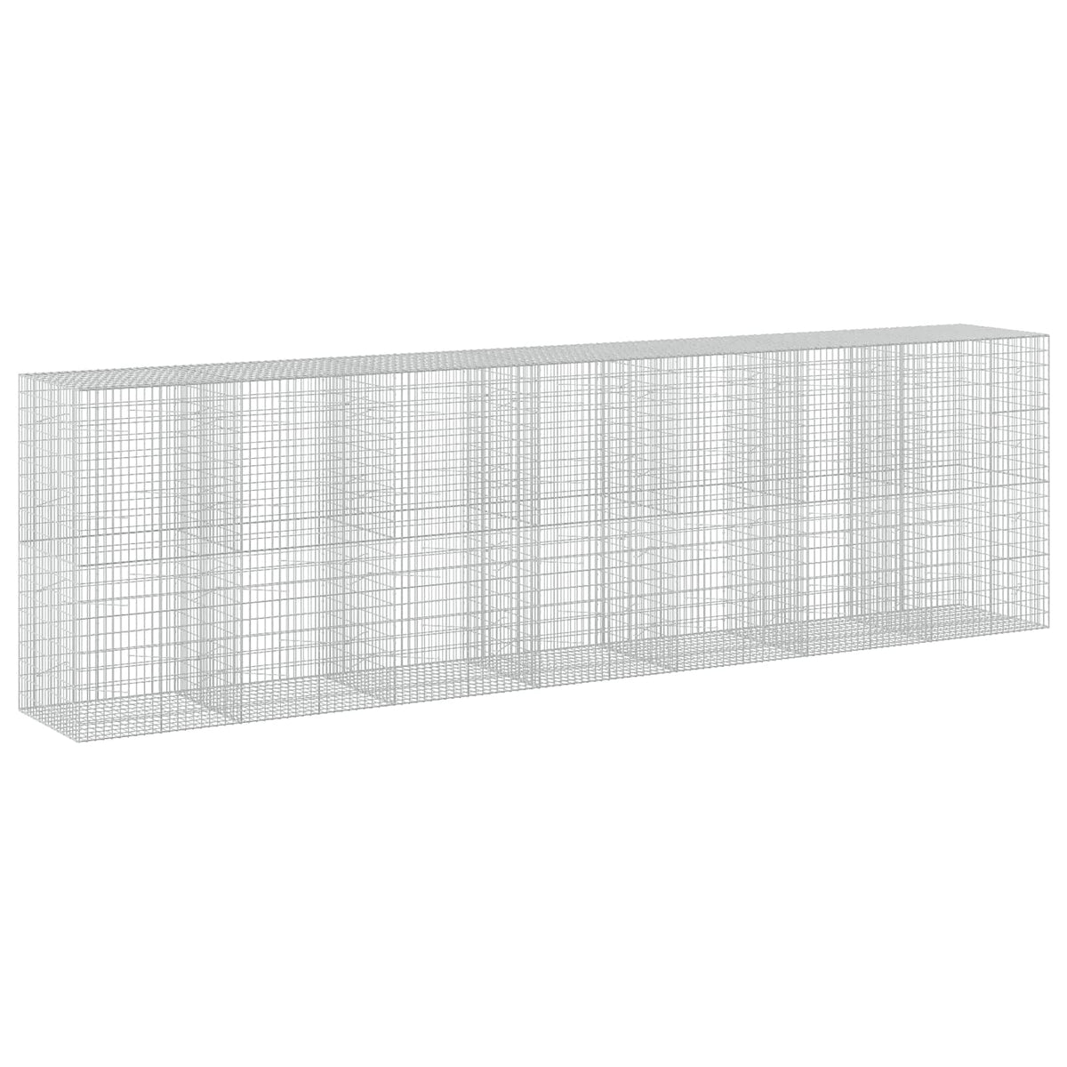 Gabion with 5 mm Wire and 5x10 cm Mesh 50x100x200 cm Height 200 cm Thickness 100 cm 50–1000 cm 700 cm