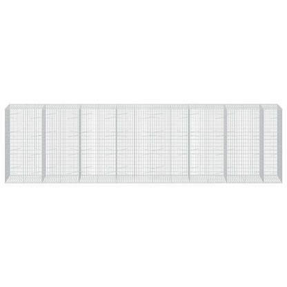 Gabion with 5 mm Wire and 5x10 cm Mesh 50x100x200 cm Height 200 cm Thickness 100 cm 50–1000 cm 750 cm