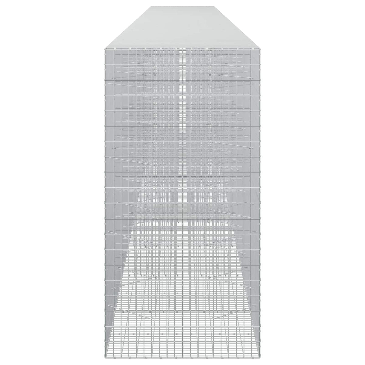 vidaXL Gabion with 5 mm Wire and 5x10 cm Mesh 1050x100x200 cm 4