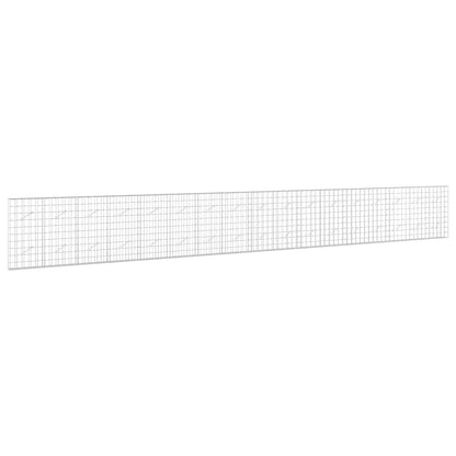 vidaXL Gabion with 5 mm Wire and 10x10 cm Mesh 850x10x100 cm 2