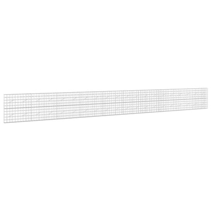 vidaXL Gabion with 5 mm Wire and 10x10 cm Mesh 1000x10x100 cm 2