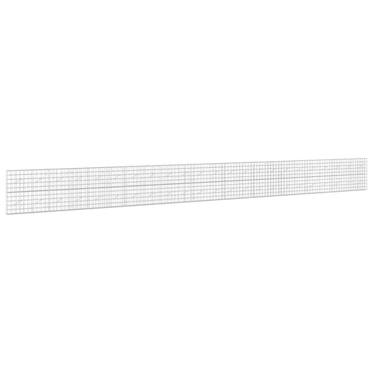 vidaXL Gabion with 5 mm Wire and 10x10 cm Mesh 1150x10x100 cm 2