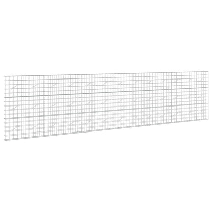 Gabion with 5 mm Wire and 10x10 cm Mesh 50x10x150 cm Height 150 cm Thickness 10 cm 50–1000 cm 650 cm
