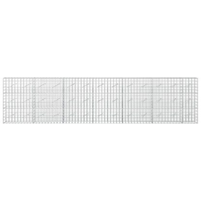 Gabion with 5 mm Wire and 10x10 cm Mesh 50x10x150 cm Height 150 cm Thickness 10 cm 50–1000 cm 650 cm