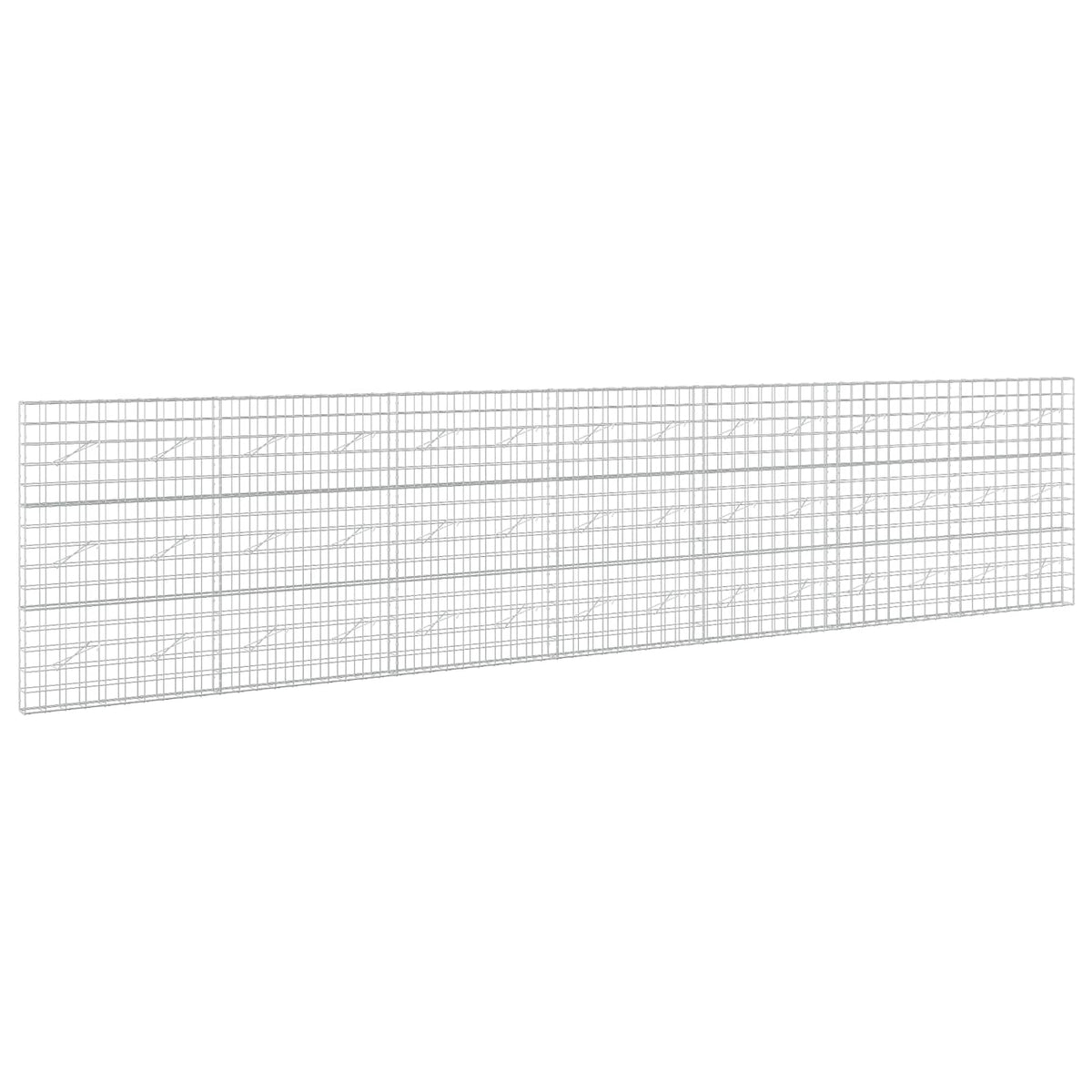 Gabion with 5 mm Wire and 10x10 cm Mesh 50x10x150 cm Height 150 cm Thickness 10 cm 50–1000 cm 700 cm
