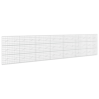 Gabion with 5 mm Wire and 10x10 cm Mesh 50x10x150 cm Height 150 cm Thickness 10 cm 50–1000 cm 700 cm