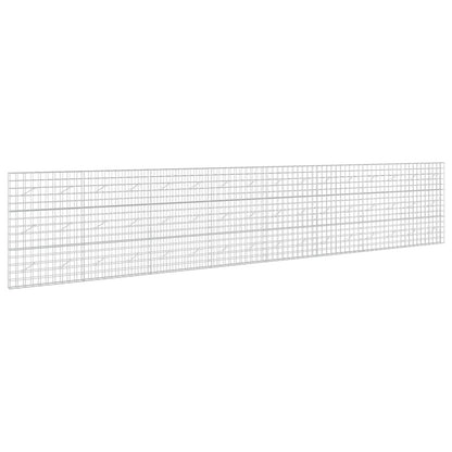 Gabion with 5 mm Wire and 10x10 cm Mesh 50x10x150 cm Height 150 cm Thickness 10 cm 50–1000 cm 800 cm