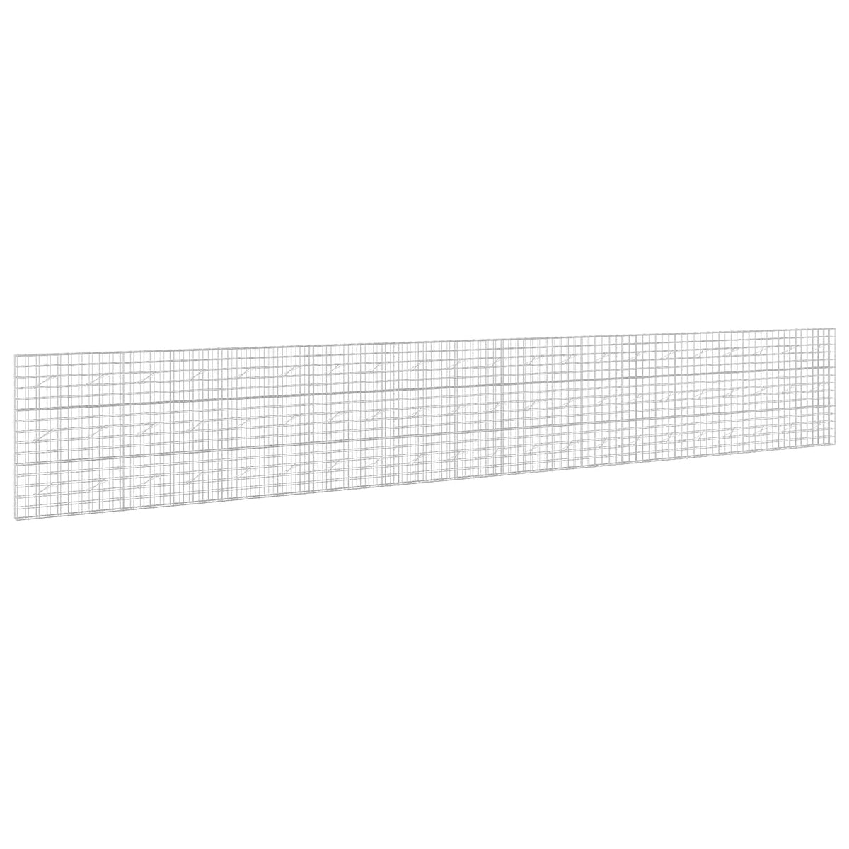 Gabion with 5 mm Wire and 10x10 cm Mesh 1050x10x150 cm Height 150 cm Thickness 10 cm 1050–1200 cm 1050 cm
