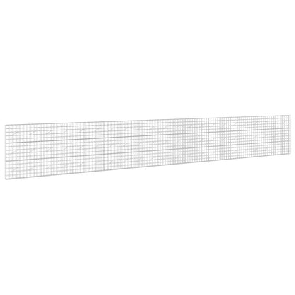 vidaXL Gabion with 5 mm Wire and 10x10 cm Mesh 1100x10x150 cm 2