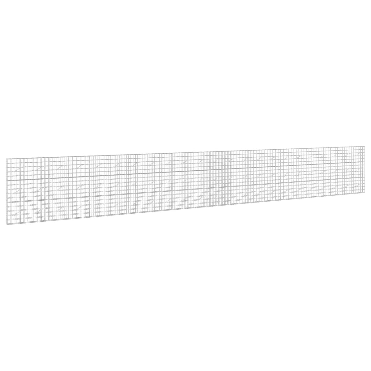Gabion with 5 mm Wire and 10x10 cm Mesh 1050x10x150 cm Height 150 cm Thickness 10 cm 1050–1200 cm 1150 cm