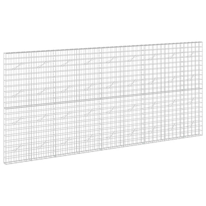 vidaXL Gabion with 5 mm Wire and 10x10 cm Mesh 450x10x200 cm 2