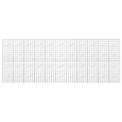 Gabion with 5 mm Wire and 10x10 cm Mesh 50x10x200 cm Height 200 cm Thickness 10 cm 50–1000 cm 550 cm