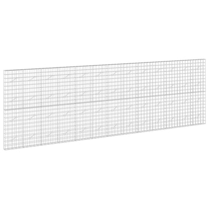 Gabion with 5 mm Wire and 10x10 cm Mesh 50x10x200 cm Height 200 cm Thickness 10 cm 50–1000 cm 650 cm