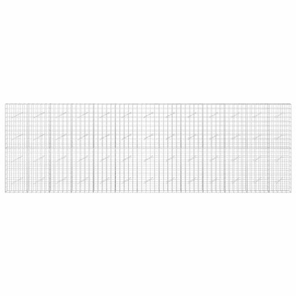 Gabion with 5 mm Wire and 10x10 cm Mesh 50x10x200 cm Height 200 cm Thickness 10 cm 50–1000 cm 650 cm