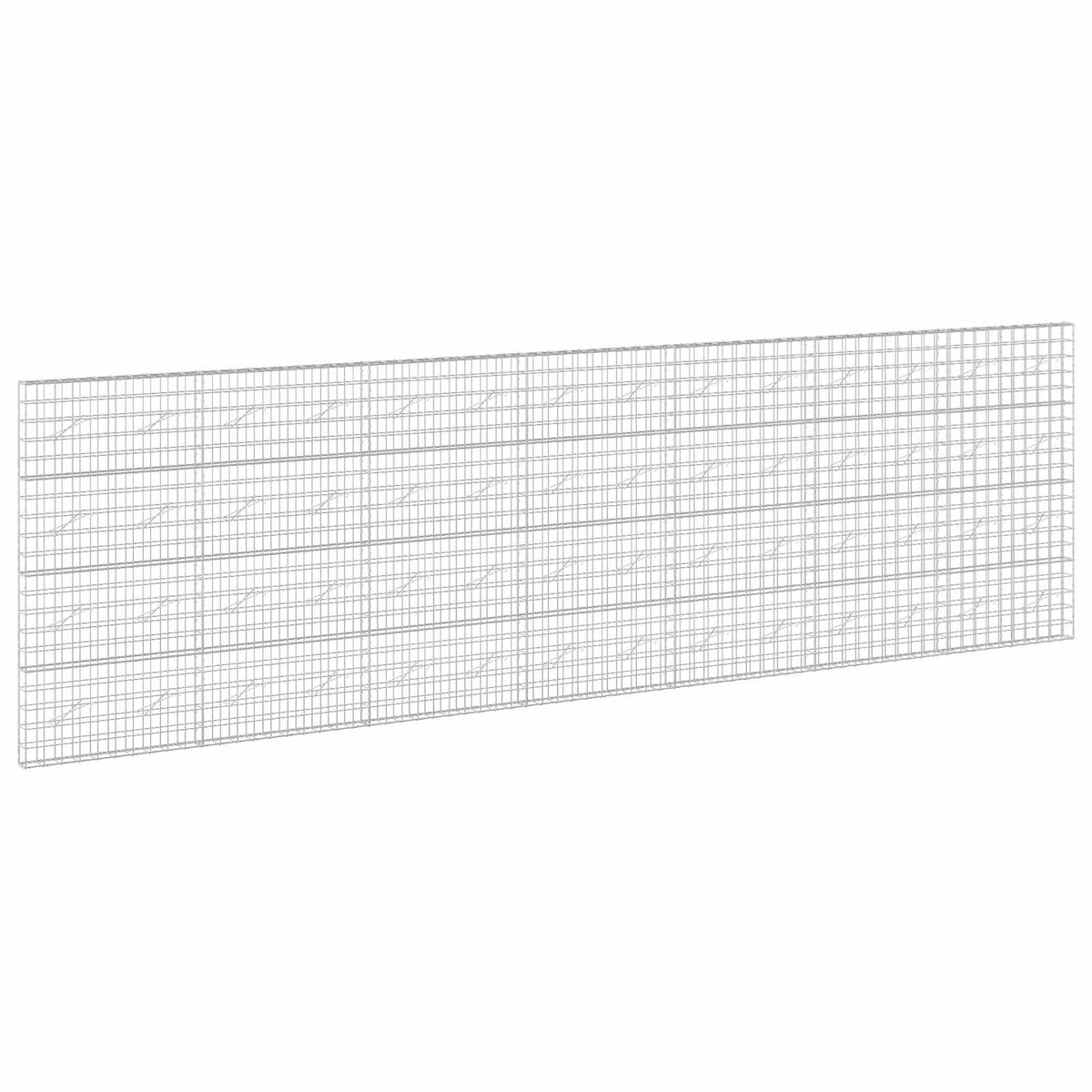 Gabion with 5 mm Wire and 10x10 cm Mesh 50x10x200 cm Height 200 cm Thickness 10 cm 50–1000 cm 700 cm