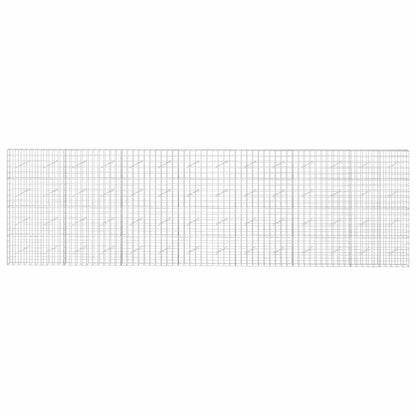 Gabion with 5 mm Wire and 10x10 cm Mesh 50x10x200 cm Height 200 cm Thickness 10 cm 50–1000 cm 700 cm
