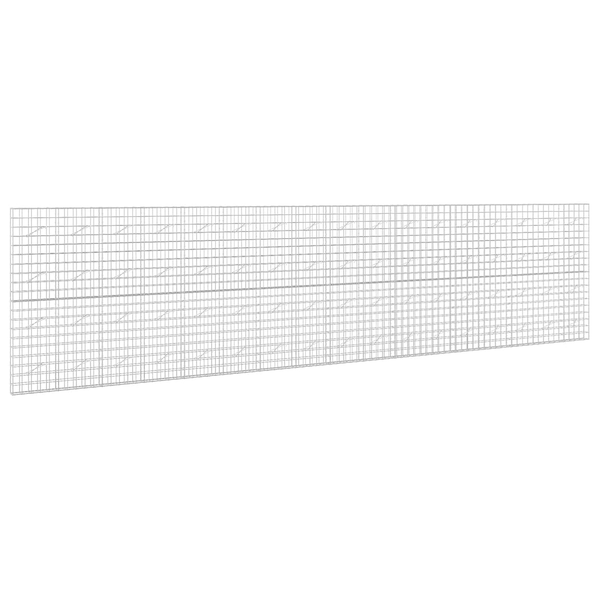 vidaXL Gabion with 5 mm Wire and 10x10 cm Mesh 850x10x200 cm 2