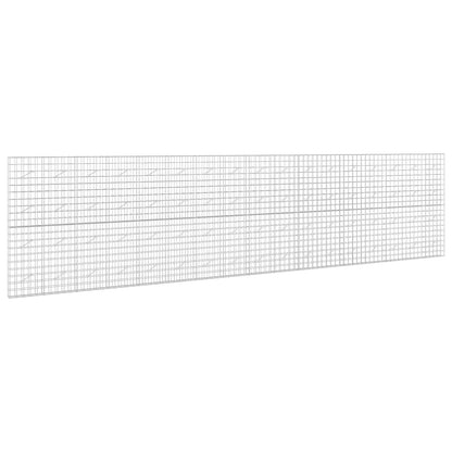 vidaXL Gabion with 5 mm Wire and 10x10 cm Mesh 850x10x200 cm 2
