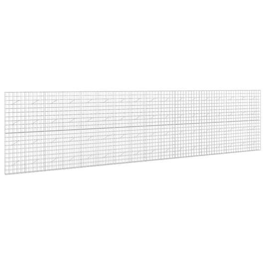 vidaXL Gabion with 5 mm Wire and 10x10 cm Mesh 850x10x200 cm 2