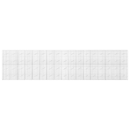 vidaXL Gabion with 5 mm Wire and 10x10 cm Mesh 850x10x200 cm 3